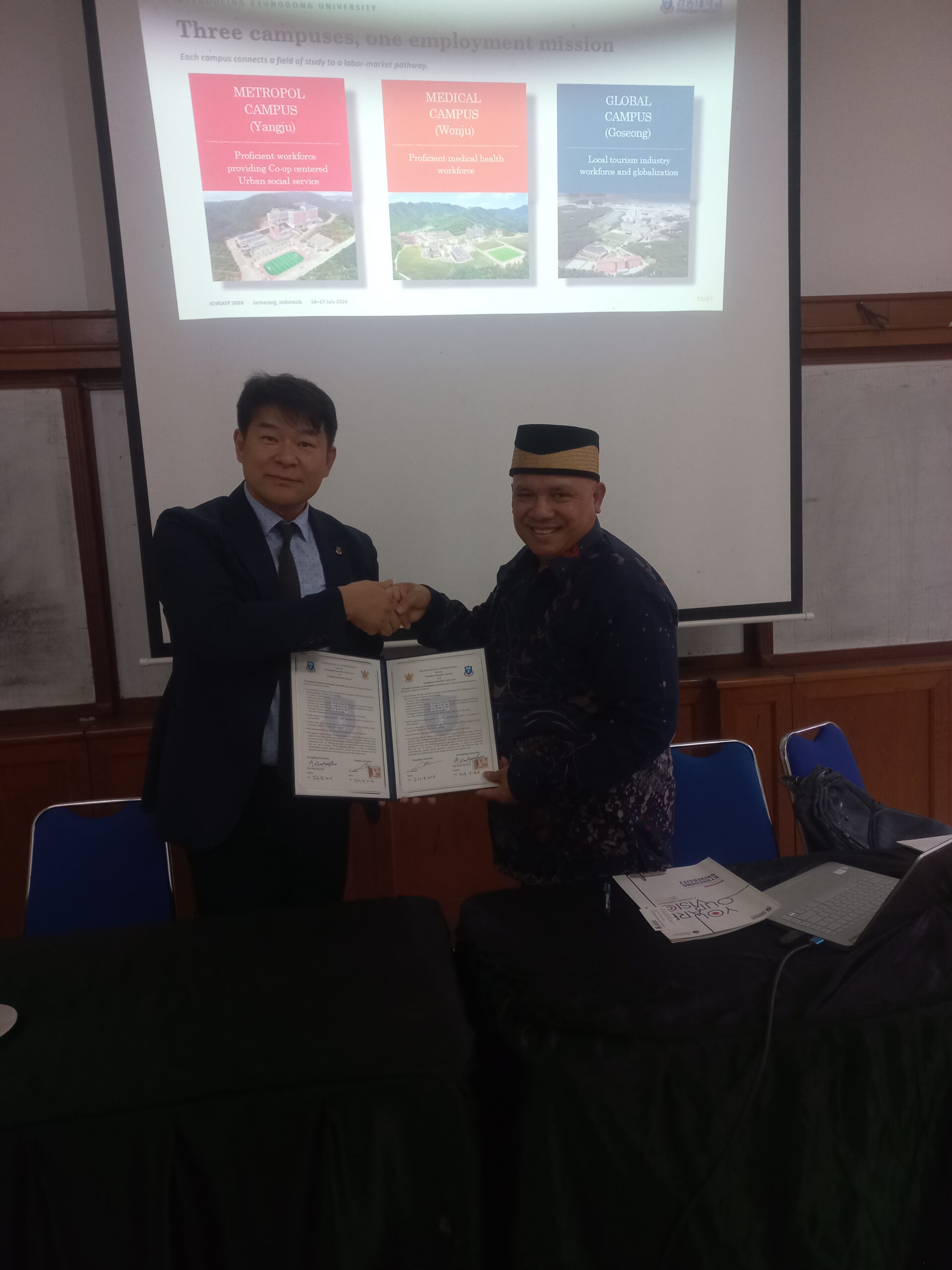Universitas Pramita Indonesia dan Kyungdong University Korea Selatan Bangun Kerja Sama Strategis, Siapkan Program Internasional 2+2 dan Jalur Pendidikan Vokasi Global